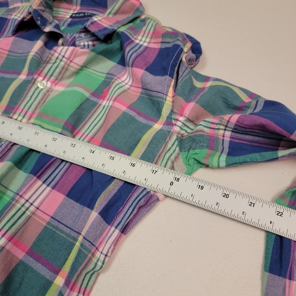Ralph Lauren Men's Multicolor Plaid Shirt - Picture 4 of 6